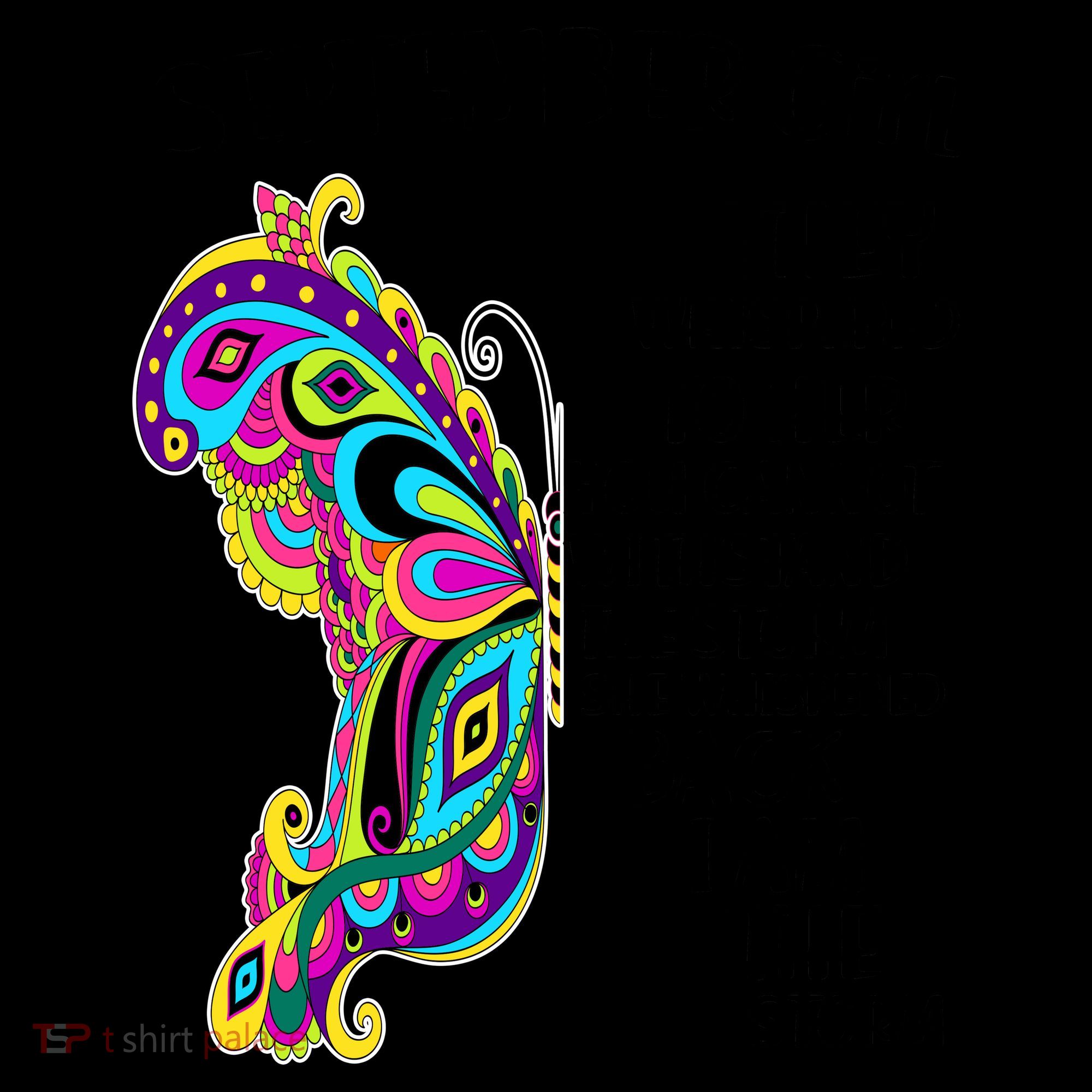 September Girl Paisley Butterfly Coffee Mug