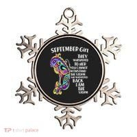 September Girl Paisley Butterfly Ornament thumb 0