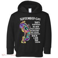 September Girl Paisley Butterfly Toddler Hoodie thumb 0