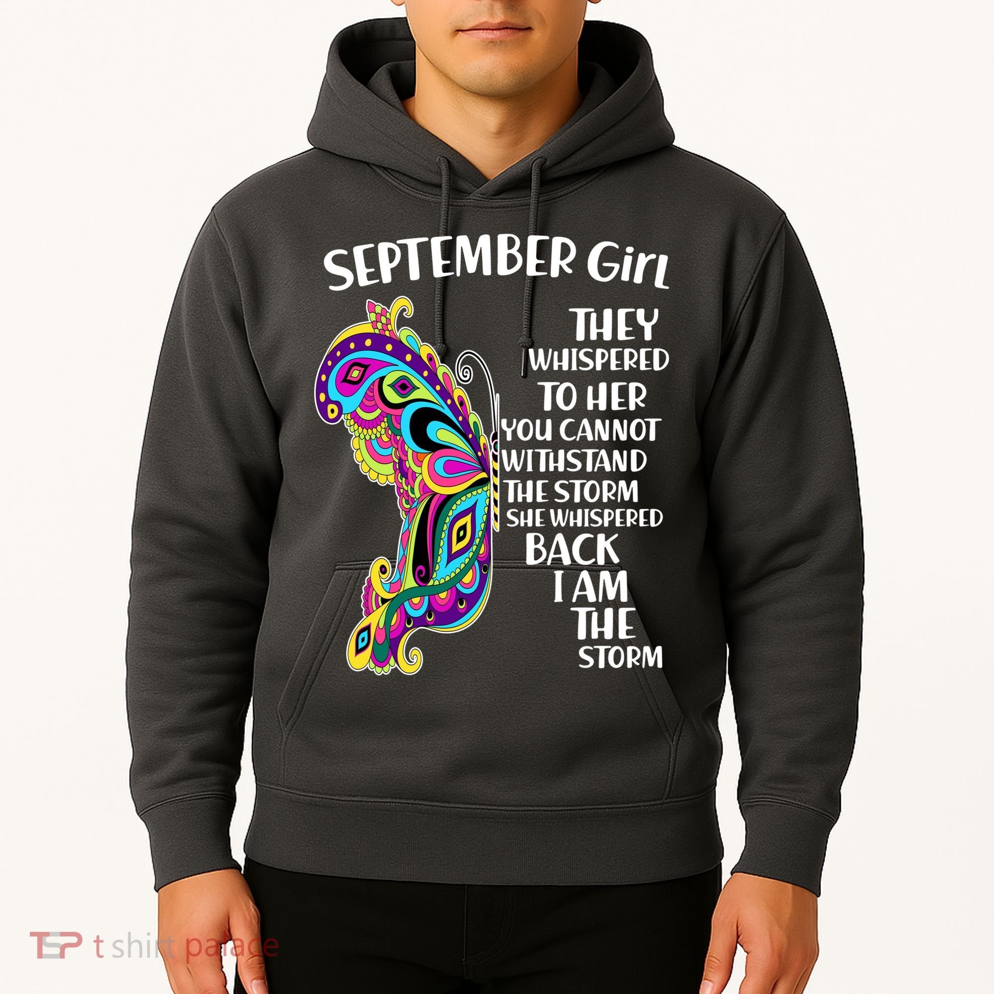 September Girl Paisley Butterfly Hoodie