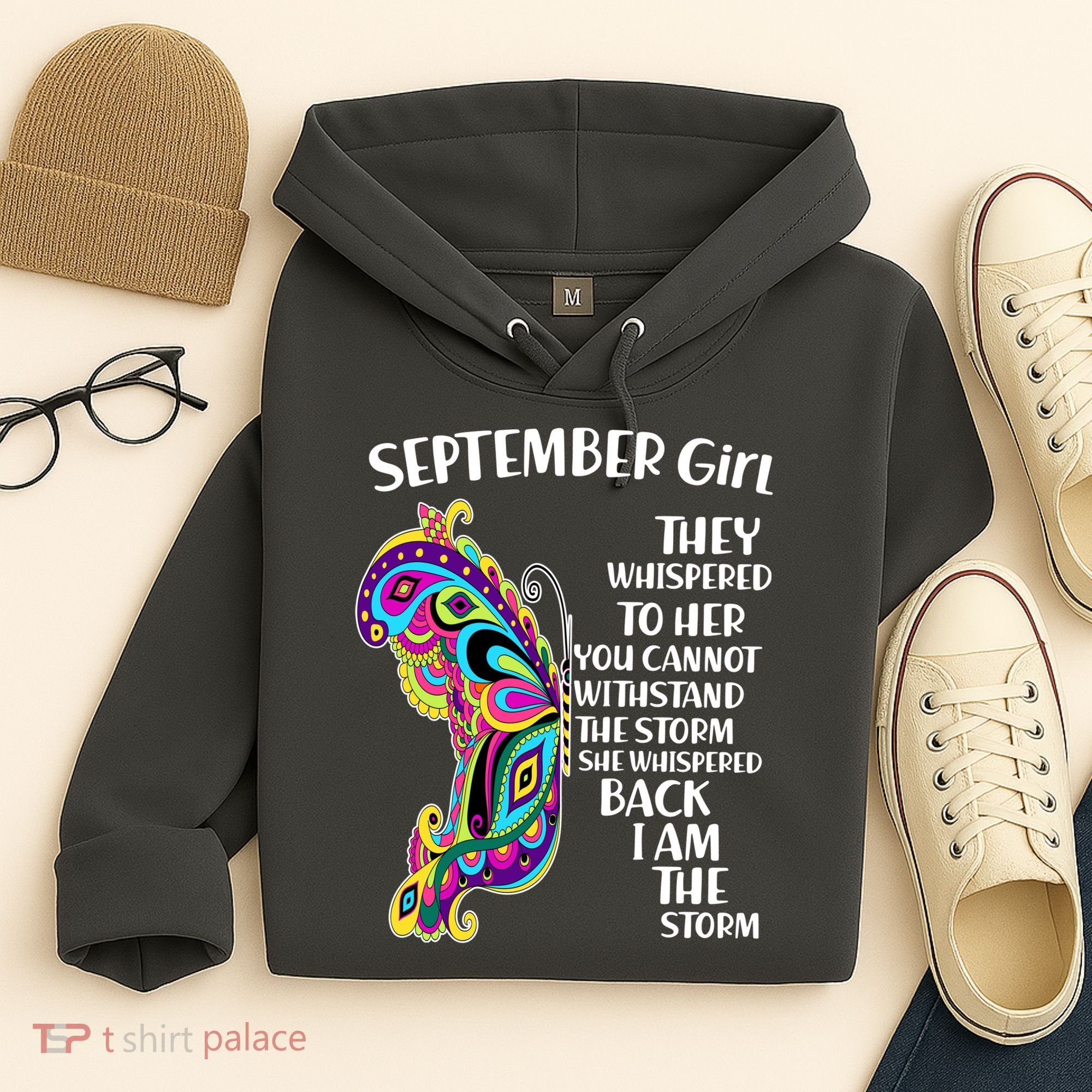 September Girl Paisley Butterfly Hoodie