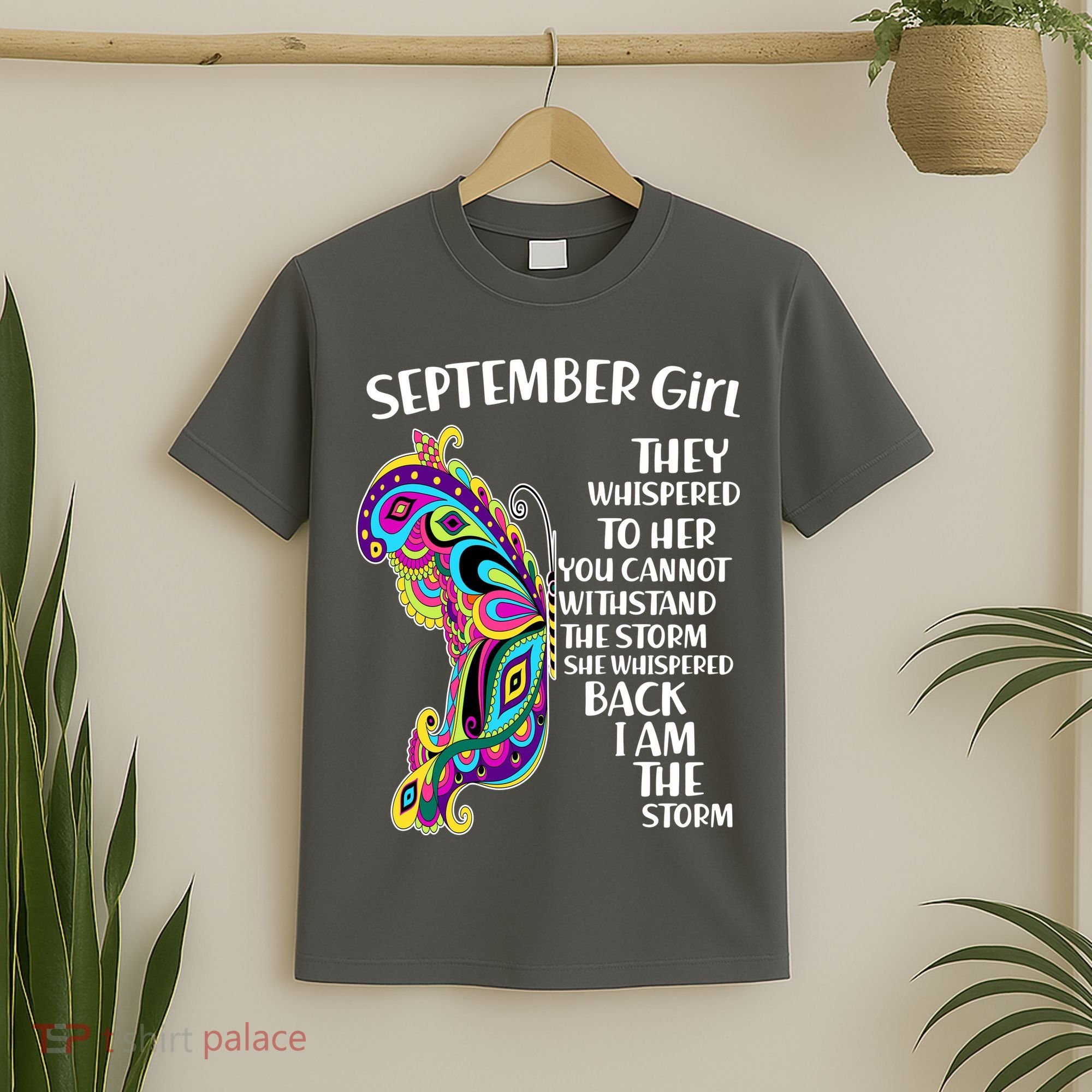 September Girl Paisley Butterfly T-Shirt