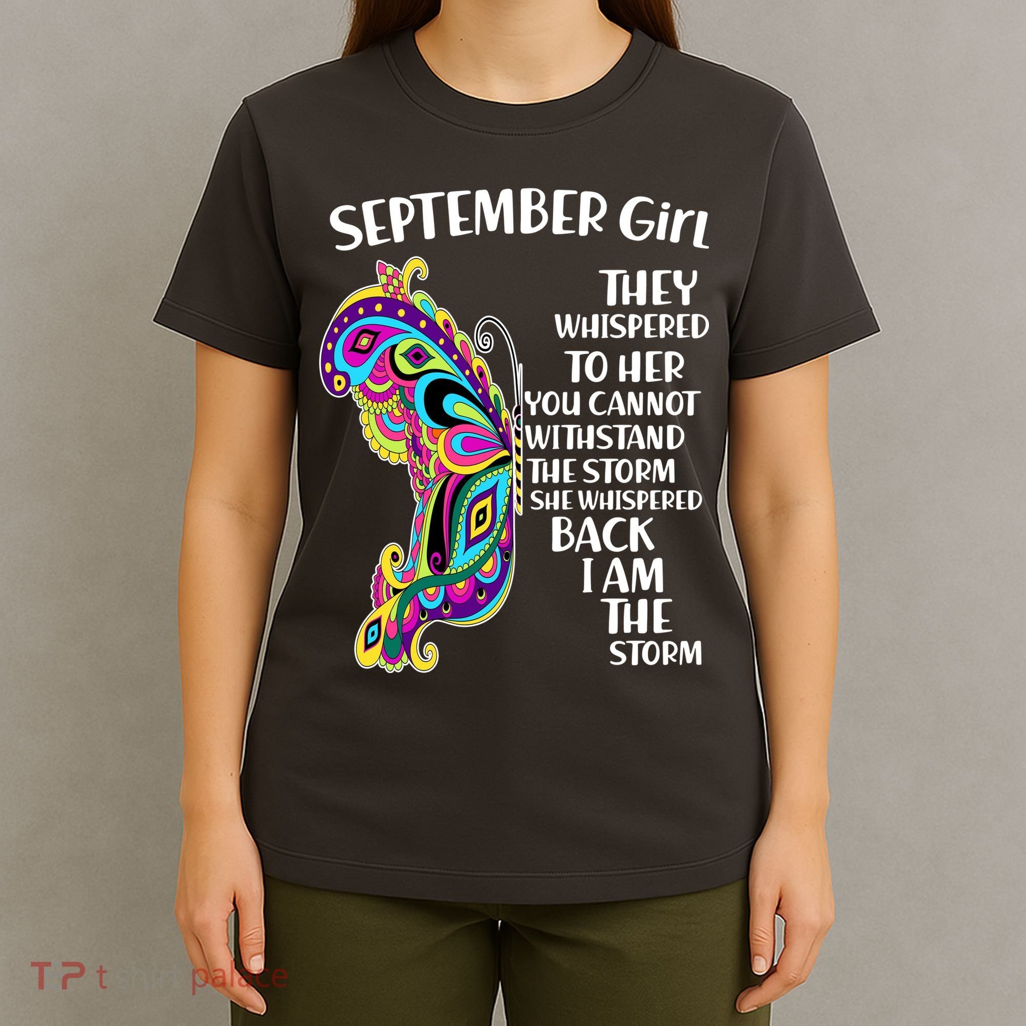 September Girl Paisley Butterfly T-Shirt