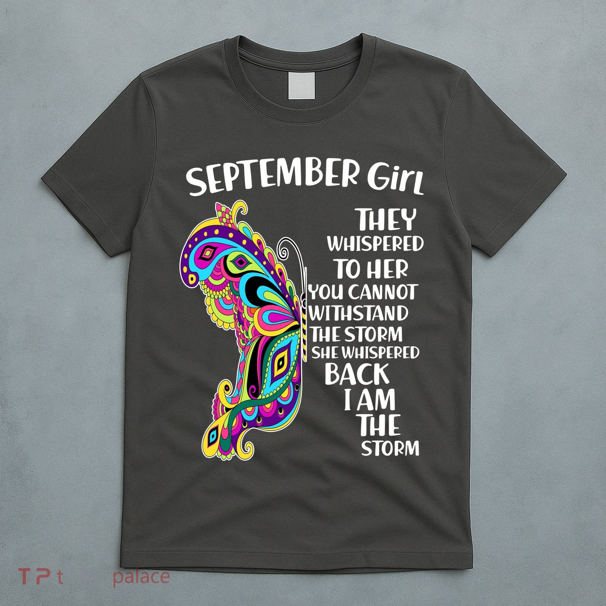 September Girl Paisley Butterfly T-Shirt