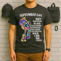 September Girl Paisley Butterfly T-Shirt thumb 6