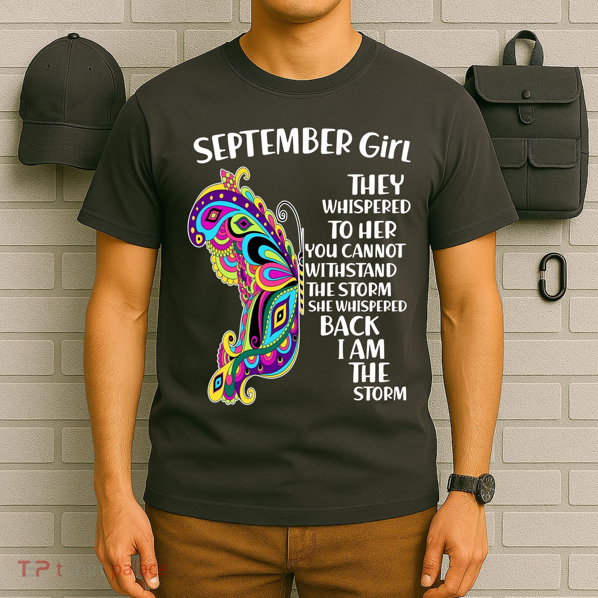 September Girl Paisley Butterfly T-Shirt