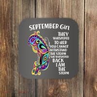 September Girl Paisley Butterfly Coaster thumb 0