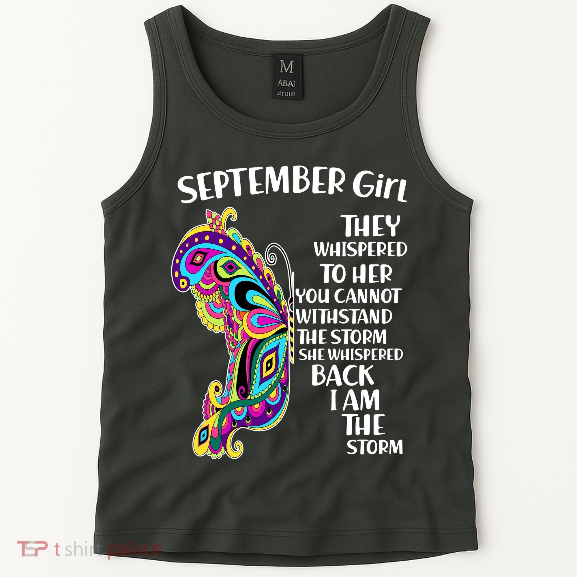 September Girl Paisley Butterfly Tank Top