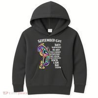 September Girl Paisley Butterfly Kids Hoodie thumb 0