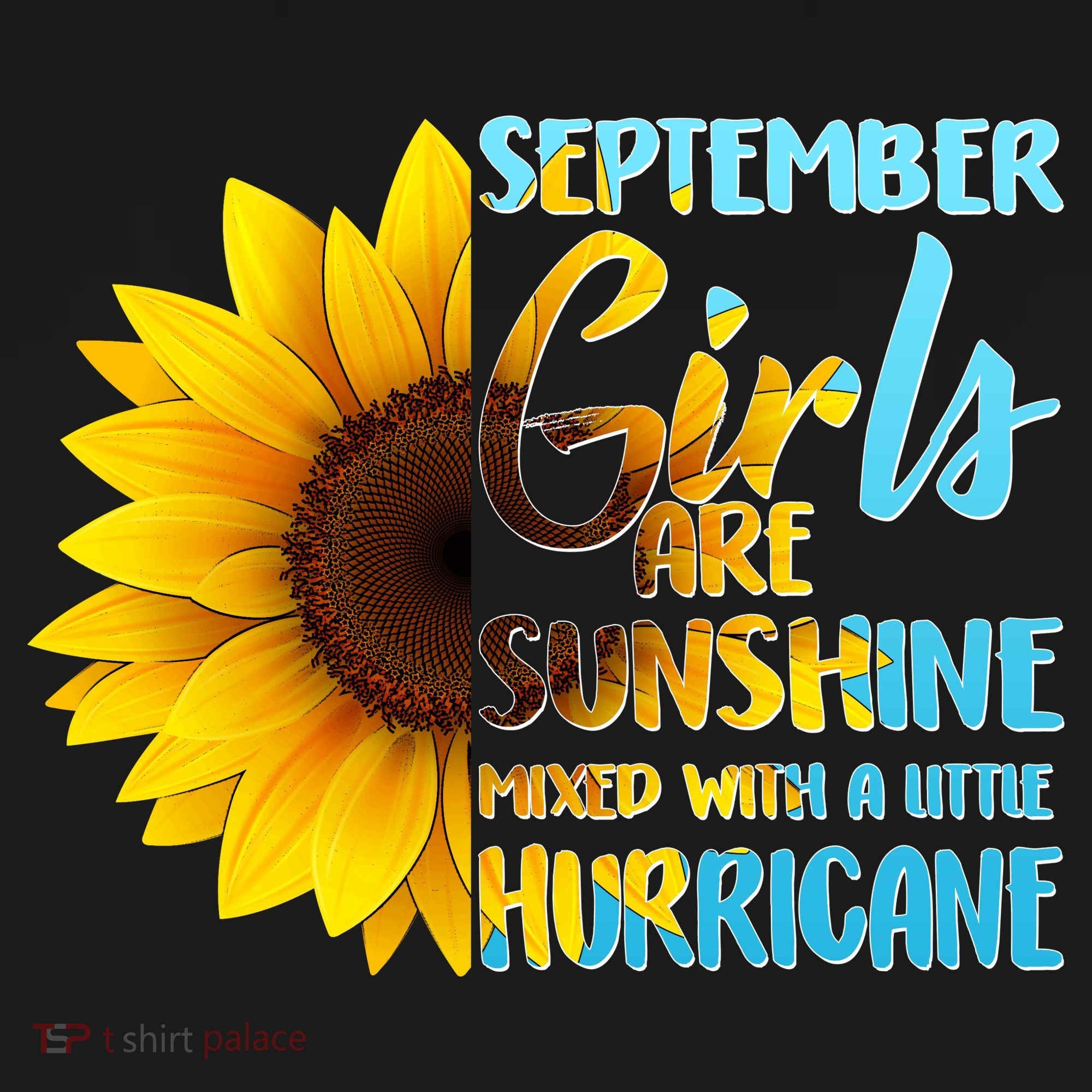 September Girls Are Sunshine Mixed With A Little Hurricane Backpack