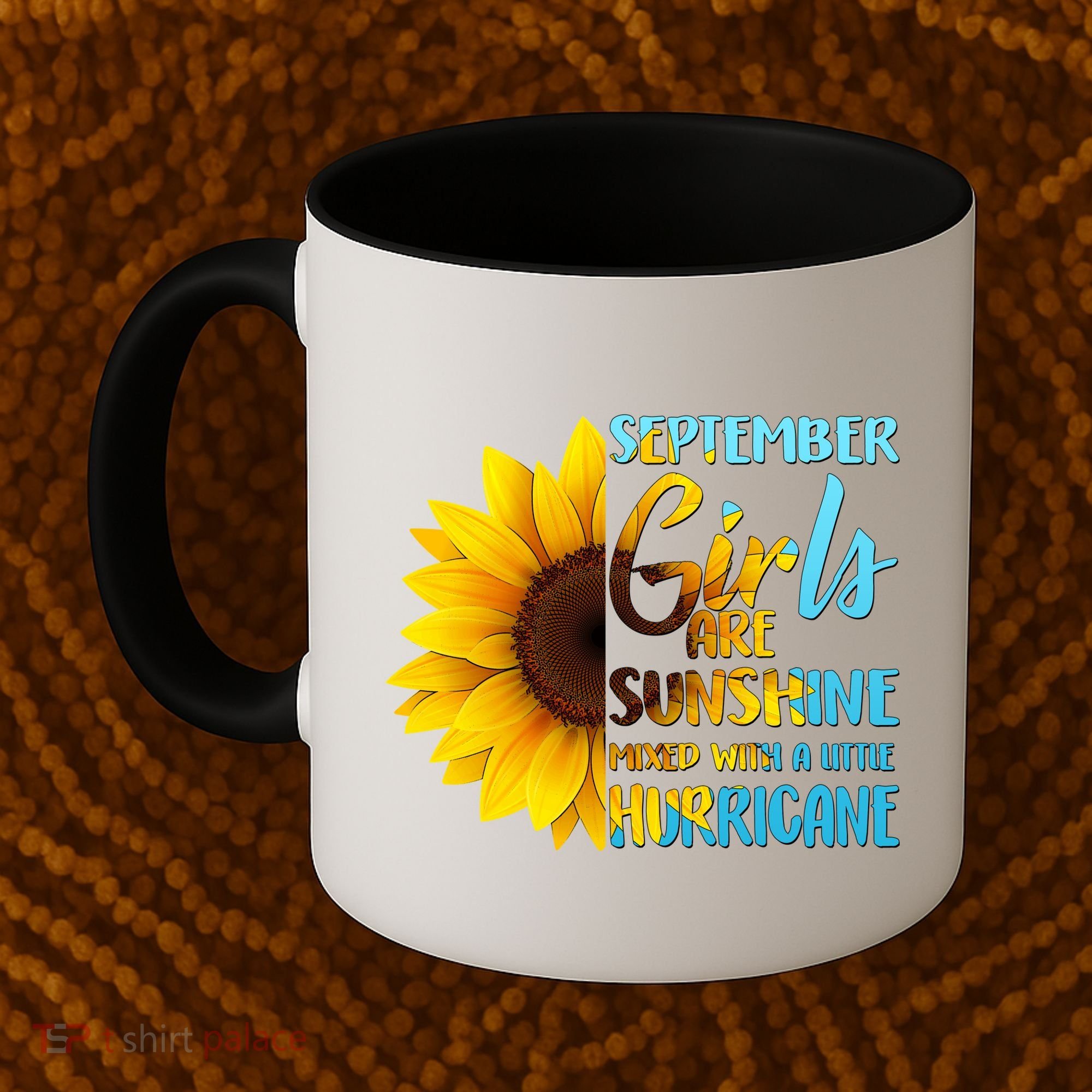 September Girls Are Sunshine Mixed With A Little Hurricane Coffee Mug