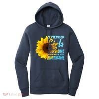 September Girls Are Sunshine Mixed With A Little Hurricane Women's Hoodie thumb 0