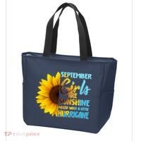 September Girls Are Sunshine Mixed With A Little Hurricane Tote Bag thumb 3