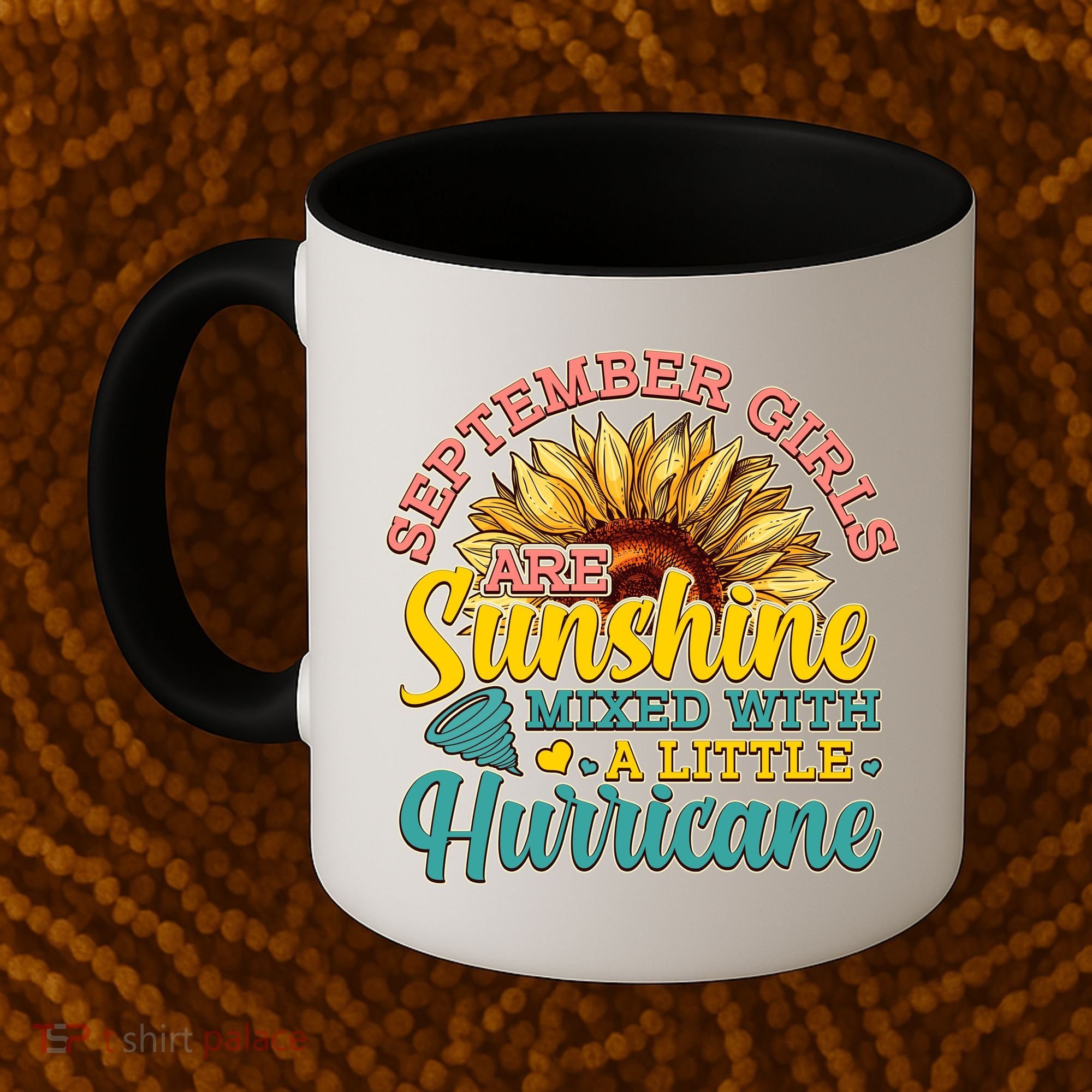 September Girls Sunshine And Hurricane Cute Coffee Mug