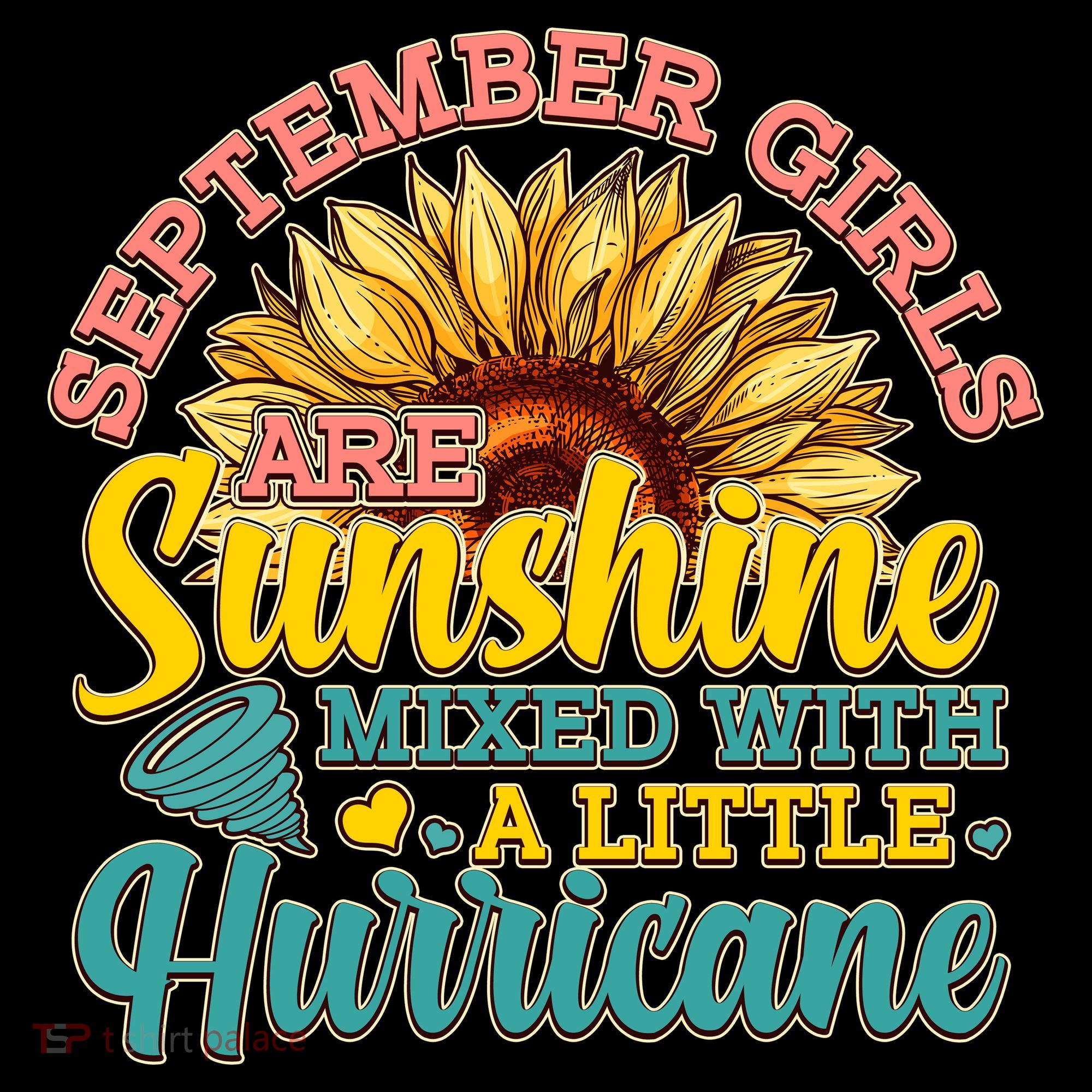 September Girls Sunshine And Hurricane Cute Coffee Mug