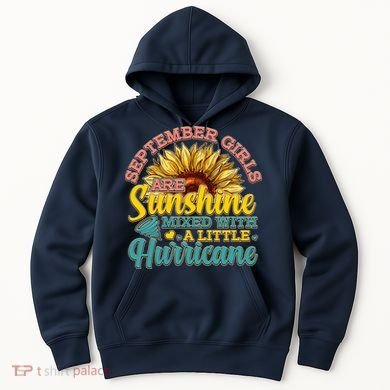 September Girls Sunshine And Hurricane Cute Hoodie