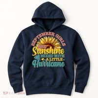 September Girls Sunshine And Hurricane Cute Hoodie thumb 0