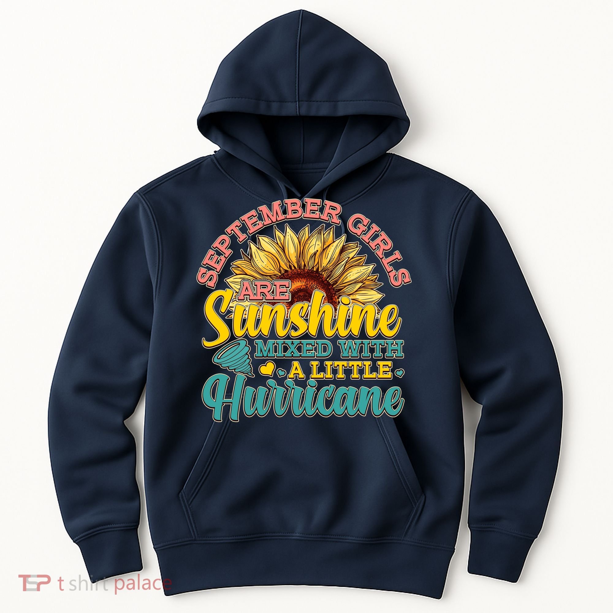 September Girls Sunshine And Hurricane Cute Hoodie