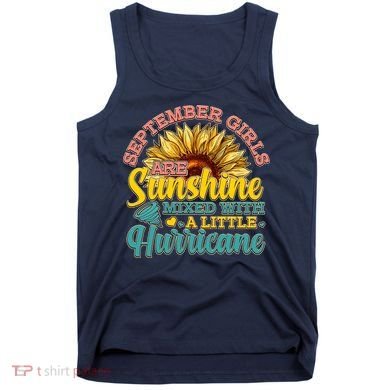 September Girls Sunshine And Hurricane Cute Tank Top