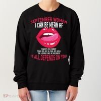 September Woman Depends on You Women's Sweatshirt thumb 0