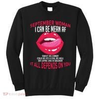September Woman Depends on You Sweatshirt thumb 0