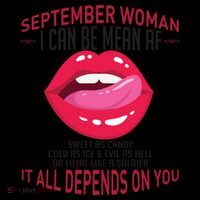 September Woman Depends on You Coffee Mug thumb 5