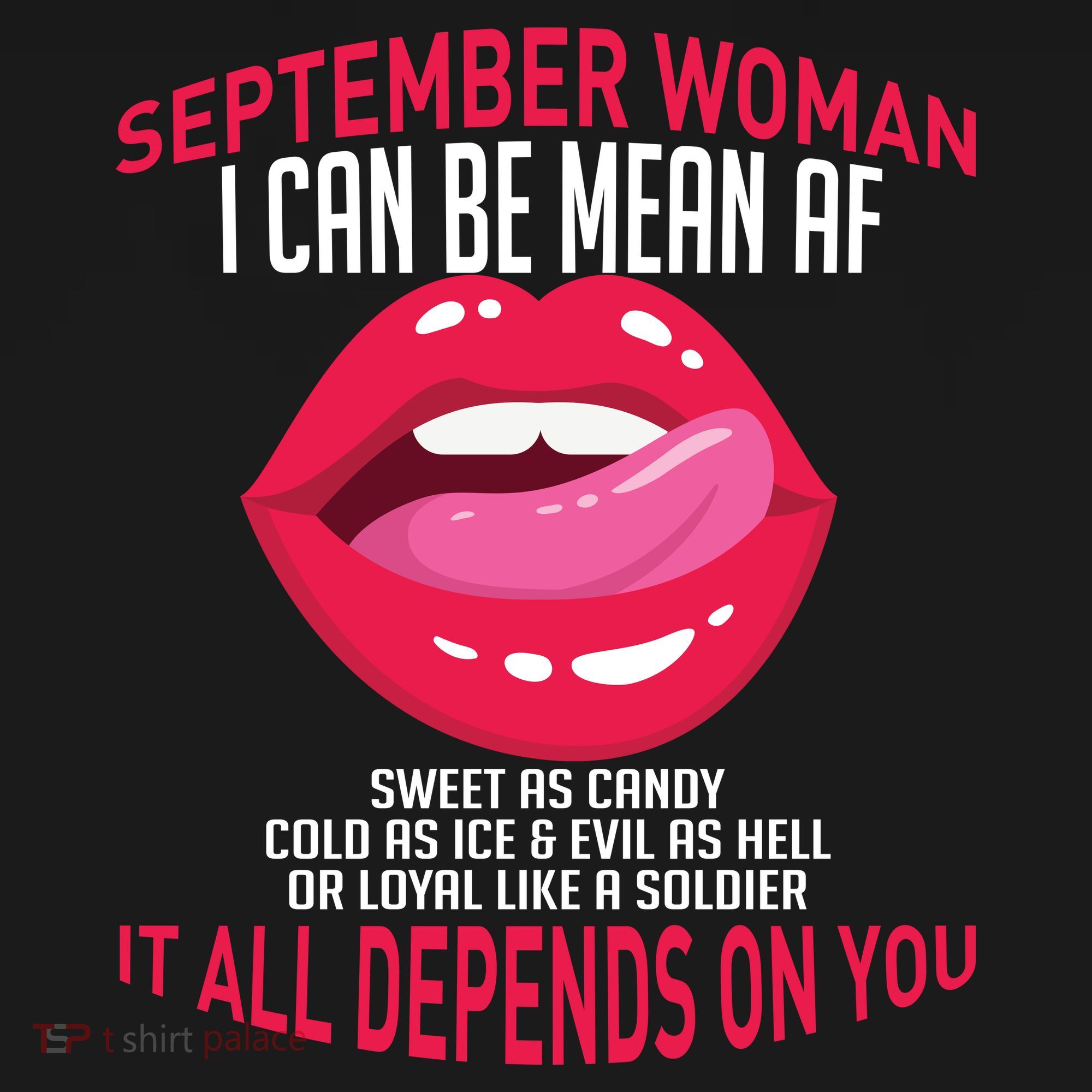 September Woman Depends on You Coaster