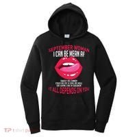September Woman Depends on You Women's Hoodie thumb 0