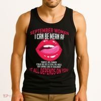 September Woman Depends on You Tank Top thumb 3