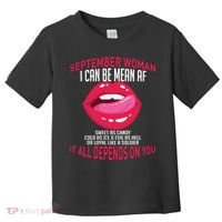 September Woman Depends on You Toddler T-Shirt thumb 0