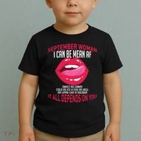 September Woman Depends on You Toddler T-Shirt thumb 2