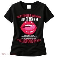 September Woman Depends on You Women's T-Shirt thumb 0