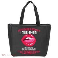 September Woman Depends on You Tote Bag thumb 0