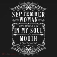 September Woman Funny Birthday Bucket Hat thumb 4