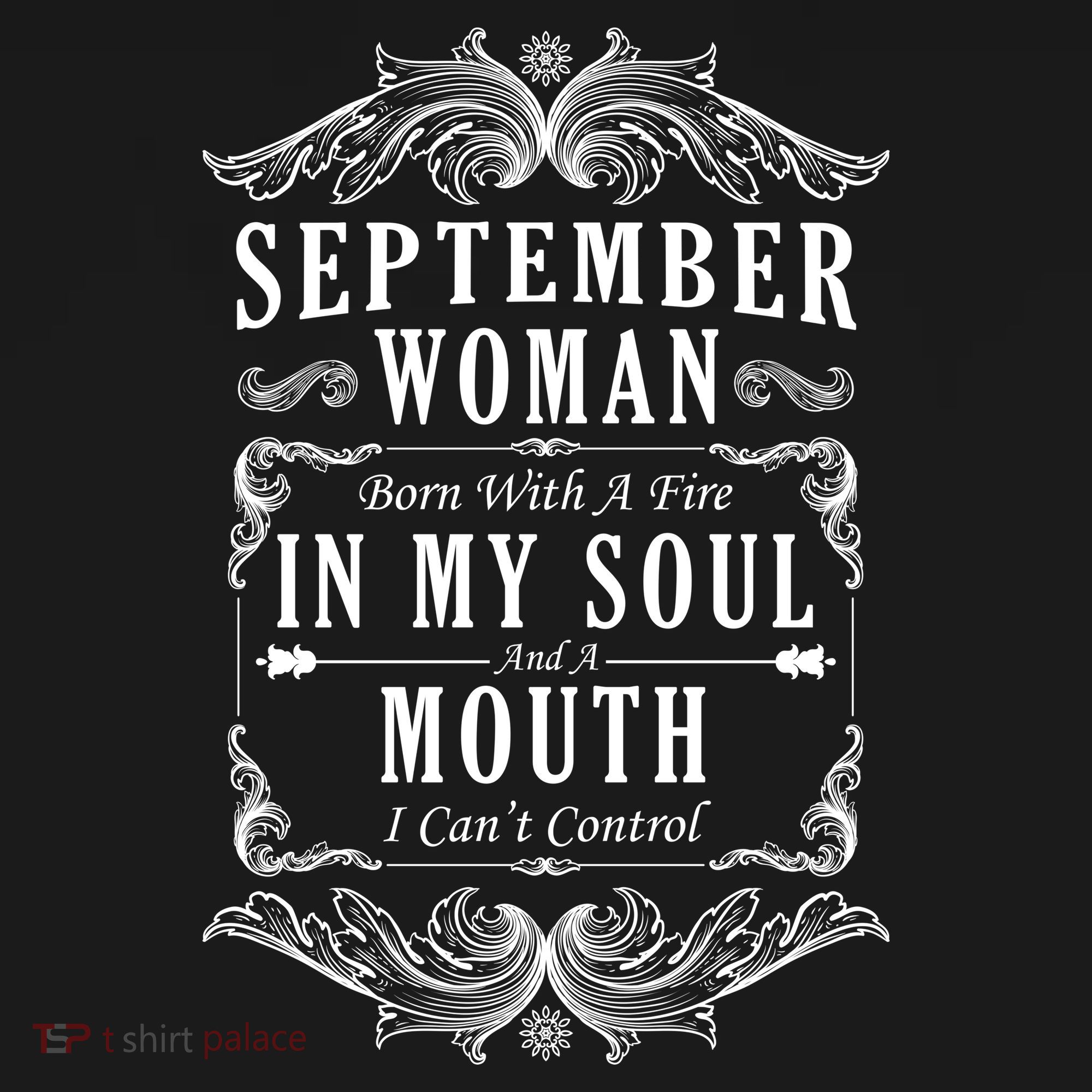 September Woman Funny Birthday Women's Hoodie