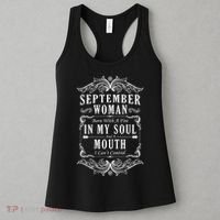 September Woman Funny Birthday Women's Tank Top thumb 3