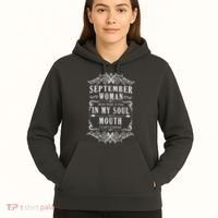 September Woman Funny Birthday Hoodie thumb 5