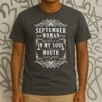September Woman Funny Birthday T-Shirt thumb 3