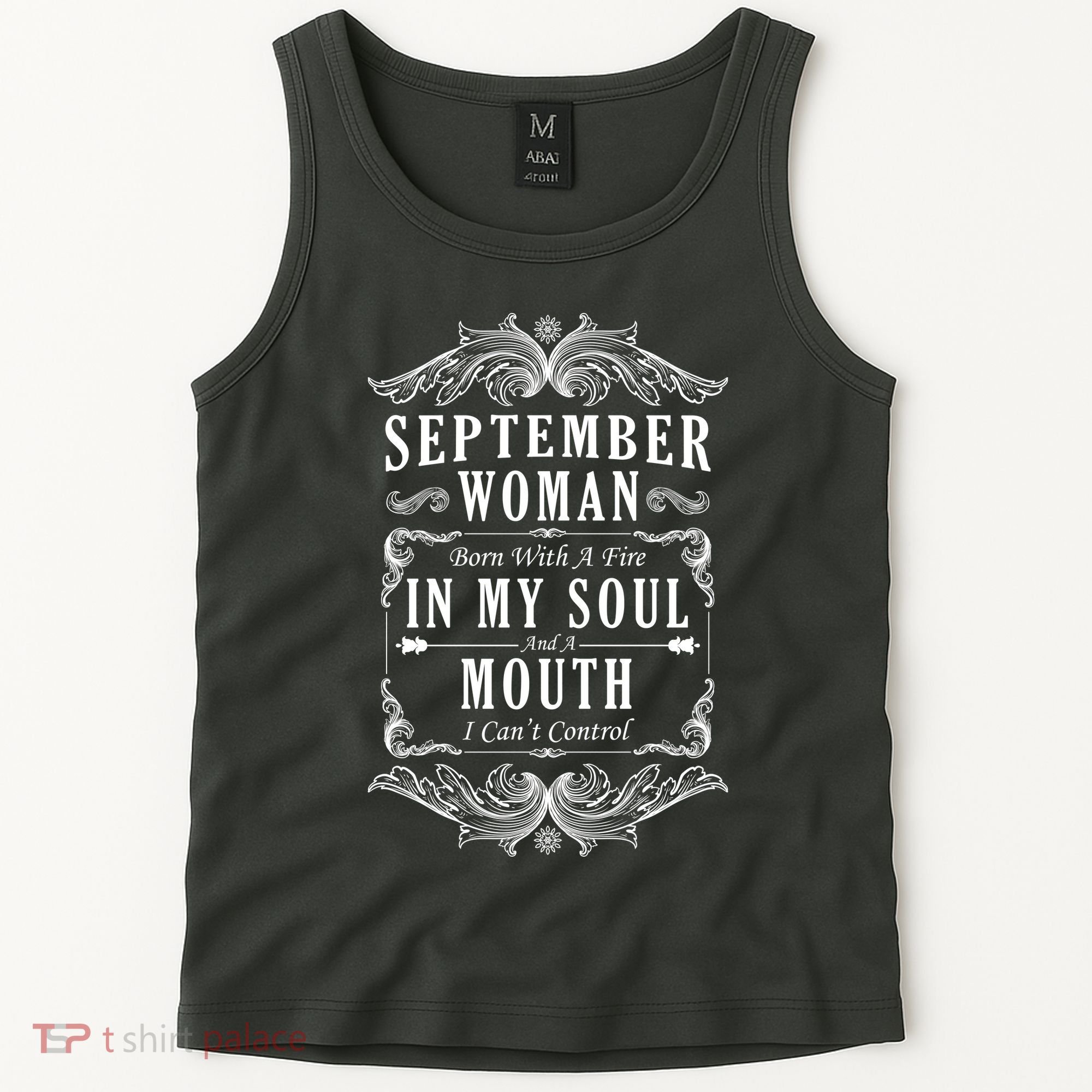 September Woman Funny Birthday Tank Top