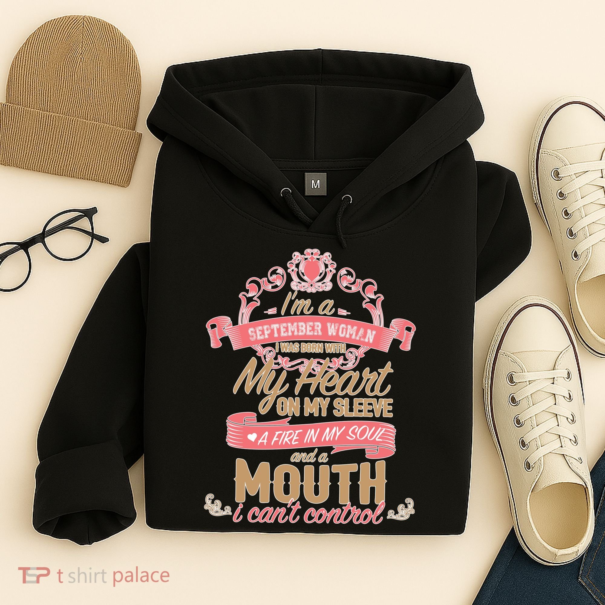 September Woman Heart and Soul Hoodie