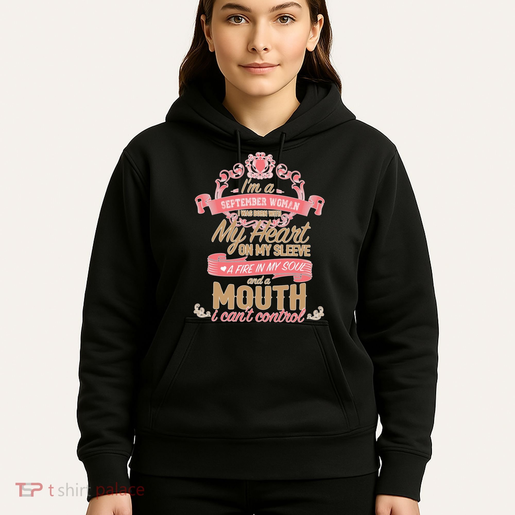 September Woman Heart and Soul Hoodie