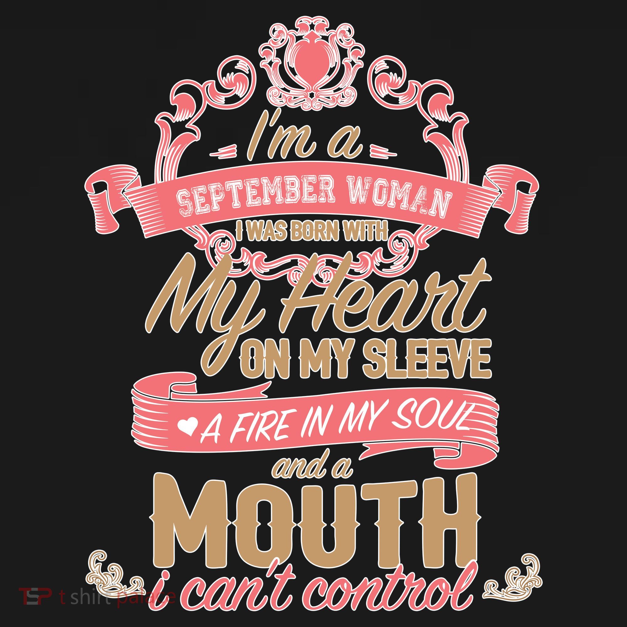 September Woman Heart and Soul Sweatshirt
