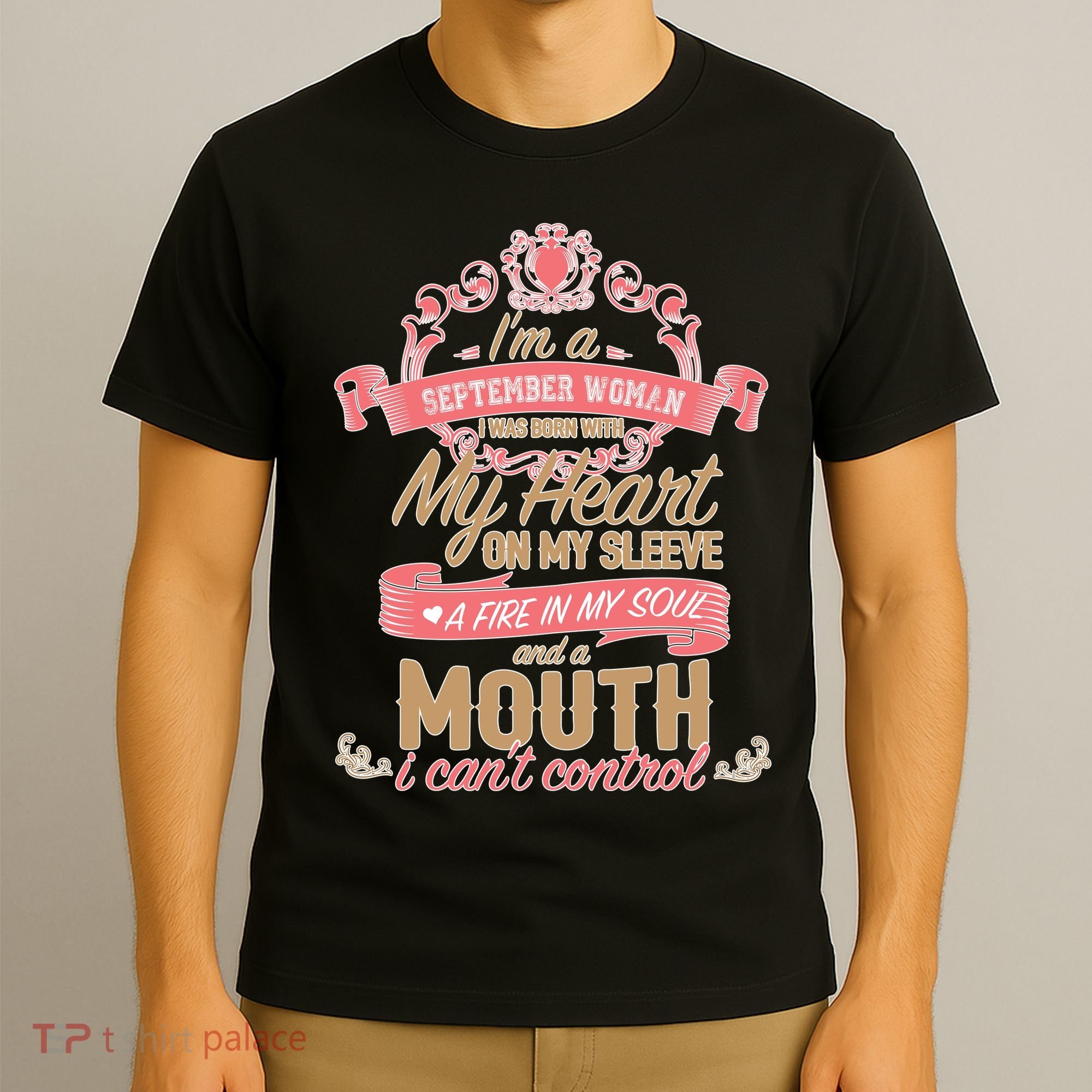 September Woman Heart and Soul T-Shirt