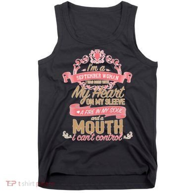 September Woman Heart and Soul Tank Top