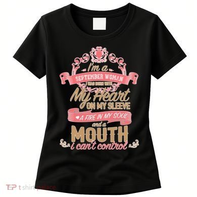 September Woman Heart and Soul Women's T-Shirt