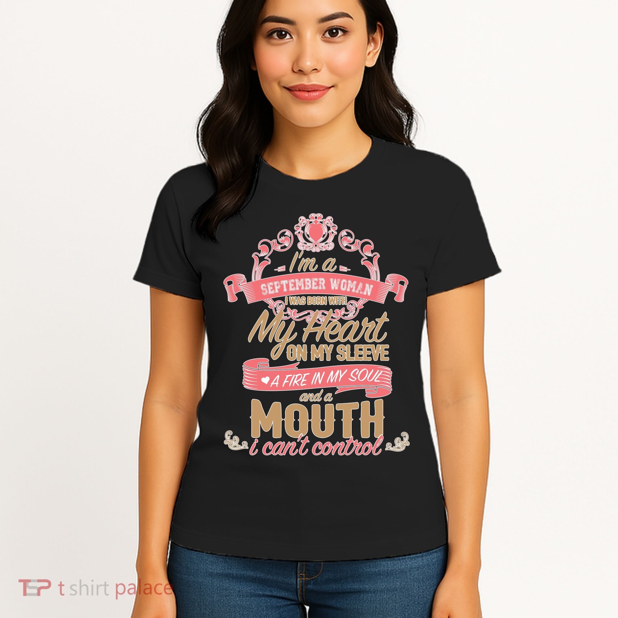September Woman Heart and Soul Women's T-Shirt