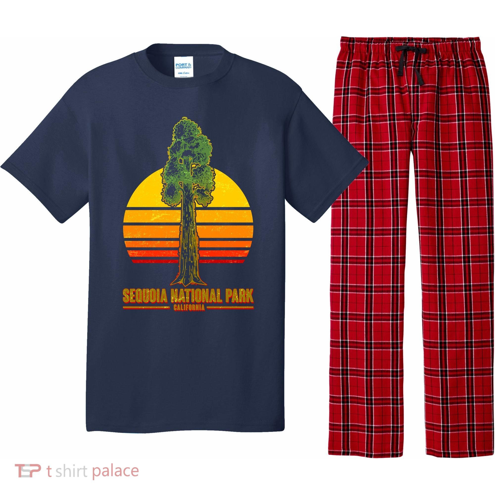 Sequoia National Park California Pajama Set