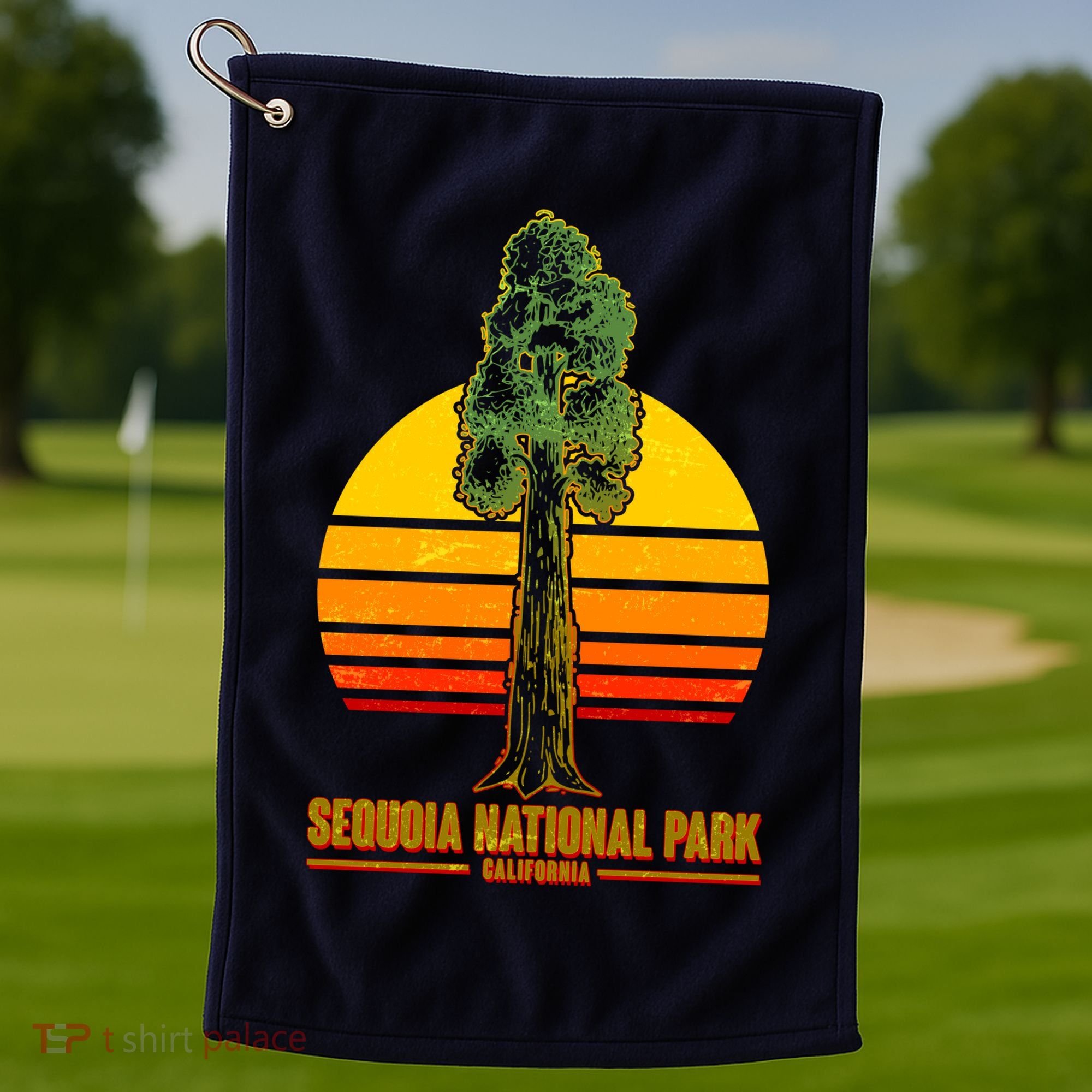 Sequoia National Park California Golf Towel