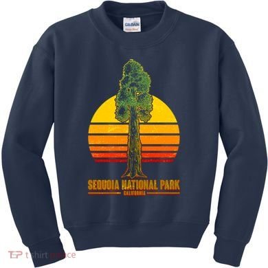 Sequoia National Park California Kids Sweatshirt
