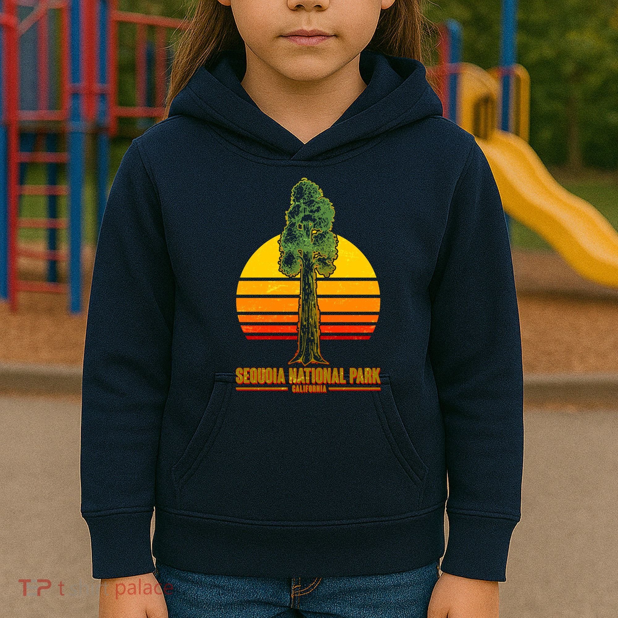 Sequoia National Park California Kids Hoodie